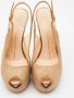 Giuseppe Zanotti Pre-owned Leather heels Yellow Dames - Thumbnail 3