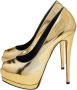 Giuseppe Zanotti Pre-owned Leather heels Yellow Dames - Thumbnail 3