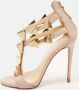 Giuseppe Zanotti Pre-owned Leather sandals Beige Dames - Thumbnail 2