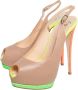 Giuseppe Zanotti Pre-owned Leather sandals Beige Dames - Thumbnail 3