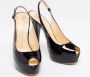 Giuseppe Zanotti Pre-owned Leather sandals Black Dames - Thumbnail 3