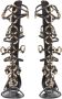 Giuseppe Zanotti Pre-owned Leather sandals Black Dames - Thumbnail 3
