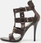 Giuseppe Zanotti Pre-owned Leather sandals Brown Dames - Thumbnail 2