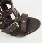 Giuseppe Zanotti Pre-owned Leather sandals Brown Dames - Thumbnail 7