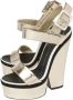 Giuseppe Zanotti Pre-owned Leather sandals Gray Dames - Thumbnail 3