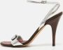 Giuseppe Zanotti Pre-owned Leather sandals Gray Dames - Thumbnail 2