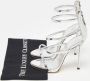 Giuseppe Zanotti Pre-owned Leather sandals Gray Dames - Thumbnail 9