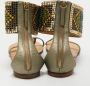 Giuseppe Zanotti Pre-owned Leather sandals Green Dames - Thumbnail 5