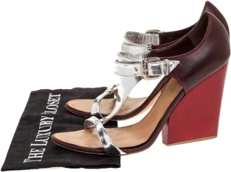 Giuseppe Zanotti Pre-owned Leather sandals Multicolor Dames