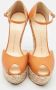 Giuseppe Zanotti Pre-owned Leather sandals Orange Dames - Thumbnail 3