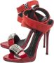 Giuseppe Zanotti Pre-owned Leather sandals Red Dames - Thumbnail 3