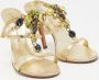 Giuseppe Zanotti Pre-owned Leather sandals Yellow Dames - Thumbnail 4