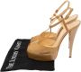 Giuseppe Zanotti Pre-owned Leather sandals Yellow Dames - Thumbnail 8