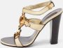 Giuseppe Zanotti Pre-owned Leather sandals Yellow Dames - Thumbnail 2