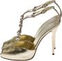 Giuseppe Zanotti Pre-owned Leather sandals Yellow Dames - Thumbnail 3