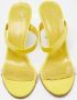 Giuseppe Zanotti Pre-owned Leather sandals Yellow Dames - Thumbnail 3