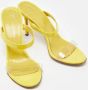 Giuseppe Zanotti Pre-owned Leather sandals Yellow Dames - Thumbnail 4