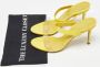 Giuseppe Zanotti Pre-owned Leather sandals Yellow Dames - Thumbnail 9