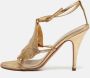Giuseppe Zanotti Pre-owned Leather sandals Yellow Dames - Thumbnail 2