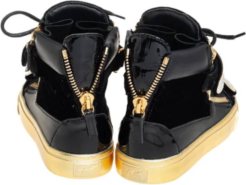 Giuseppe Zanotti Pre-owned Leather sneakers Black Dames