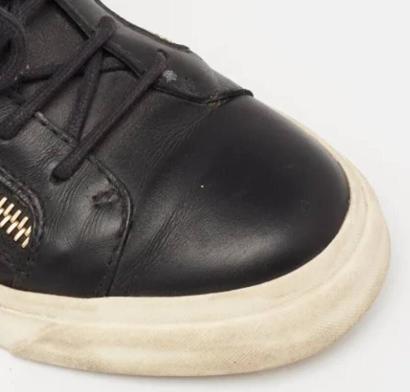 Giuseppe Zanotti Pre-owned Leather sneakers Black Dames