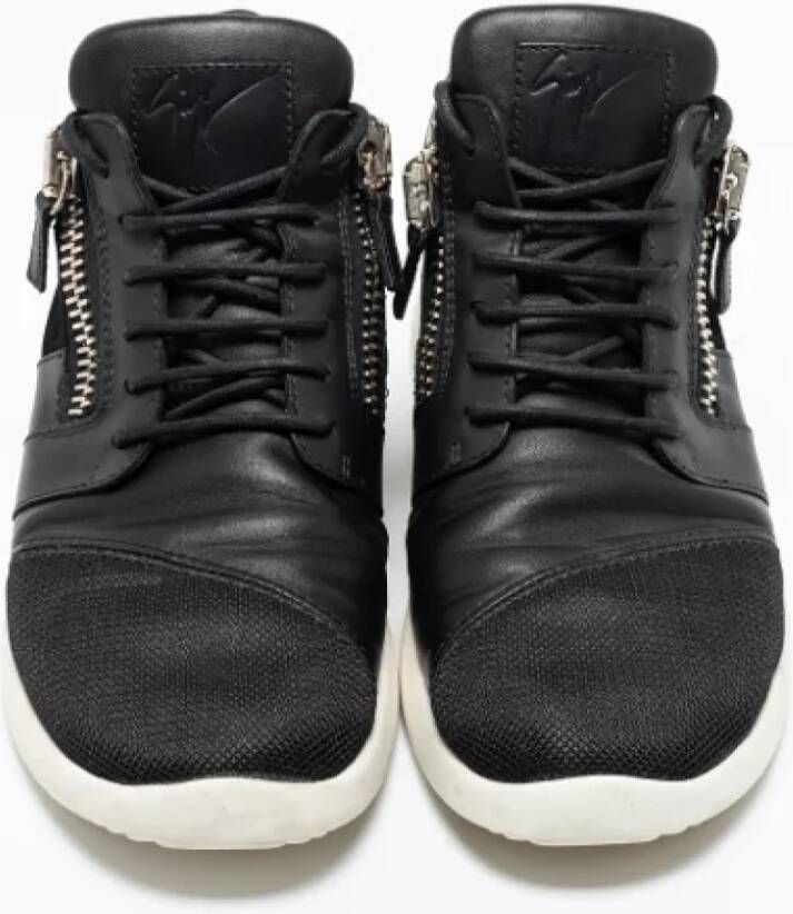 Giuseppe Zanotti Pre-owned Leather sneakers Black Dames