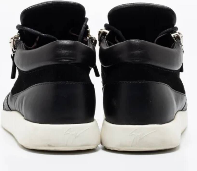 Giuseppe Zanotti Pre-owned Leather sneakers Black Dames