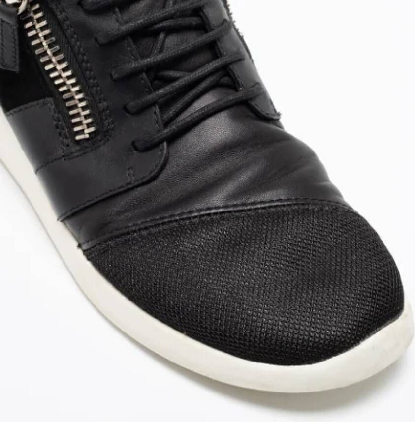 Giuseppe Zanotti Pre-owned Leather sneakers Black Dames