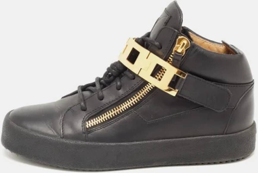 Giuseppe Zanotti Pre-owned Leather sneakers Black Dames