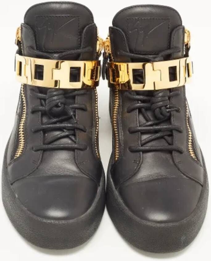 Giuseppe Zanotti Pre-owned Leather sneakers Black Dames