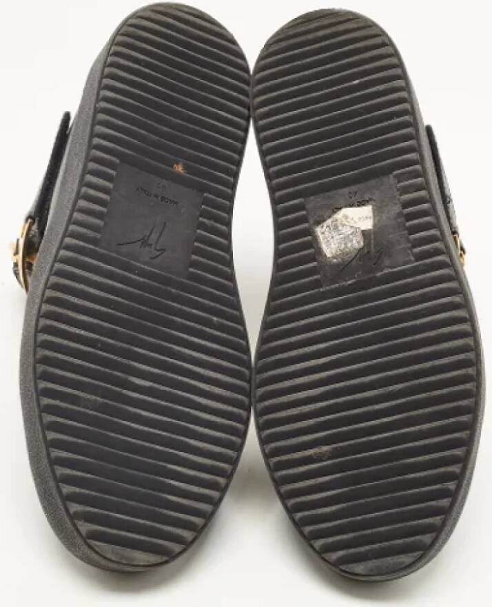 Giuseppe Zanotti Pre-owned Leather sneakers Black Dames