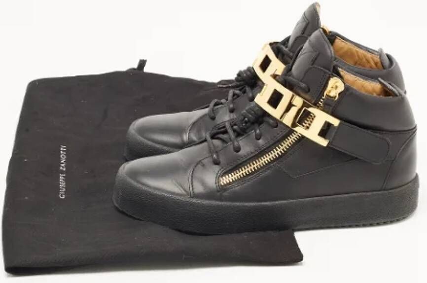 Giuseppe Zanotti Pre-owned Leather sneakers Black Dames