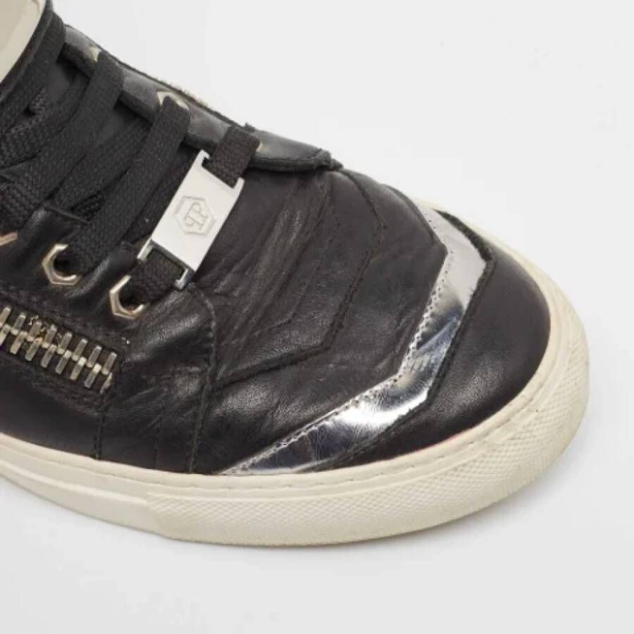 Giuseppe Zanotti Pre-owned Leather sneakers Black Heren