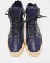 Giuseppe Zanotti Pre-owned Leather sneakers Blue Dames - Thumbnail 3