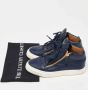 Giuseppe Zanotti Pre-owned Leather sneakers Blue Dames - Thumbnail 9