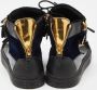 Giuseppe Zanotti Pre-owned Leather sneakers Blue Heren - Thumbnail 5