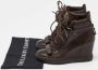 Giuseppe Zanotti Pre-owned Leather sneakers Brown Dames - Thumbnail 9