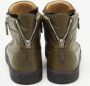 Giuseppe Zanotti Pre-owned Leather sneakers Green Dames - Thumbnail 5
