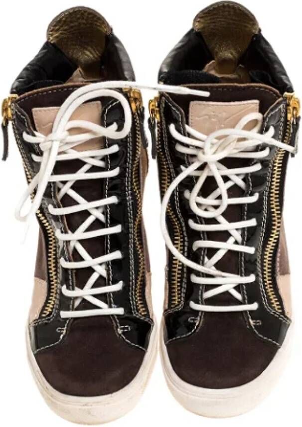 Giuseppe Zanotti Pre-owned Leather sneakers Multicolor Dames