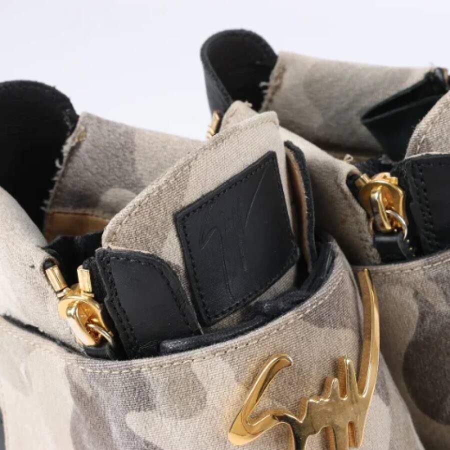 Giuseppe Zanotti Pre-owned Leather sneakers Multicolor Dames