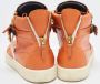 Giuseppe Zanotti Pre-owned Leather sneakers Orange Dames - Thumbnail 5