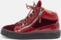 Giuseppe Zanotti Pre-owned Leather sneakers Red Dames - Thumbnail 2