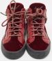 Giuseppe Zanotti Pre-owned Leather sneakers Red Dames - Thumbnail 3