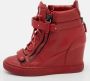 Giuseppe Zanotti Pre-owned Leather sneakers Red Dames - Thumbnail 2