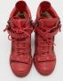 Giuseppe Zanotti Pre-owned Leather sneakers Red Dames - Thumbnail 3