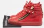Giuseppe Zanotti Pre-owned Leather sneakers Red Heren - Thumbnail 9