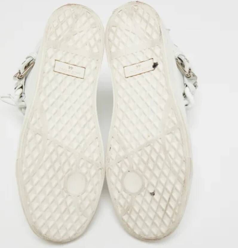 Giuseppe Zanotti Pre-owned Leather sneakers White Dames