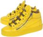 Giuseppe Zanotti Pre-owned Leather sneakers Yellow Dames - Thumbnail 3