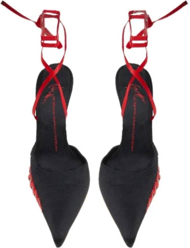 Giuseppe Zanotti Pre-owned Mesh sandals Black Dames
