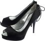 Giuseppe Zanotti Pre-owned Satin heels Black Dames - Thumbnail 3